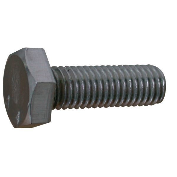 1852, SeaTec, Sætskrue 4 x 20mm A4 DIN 933 8 stk + 8 stk. møtrikker
