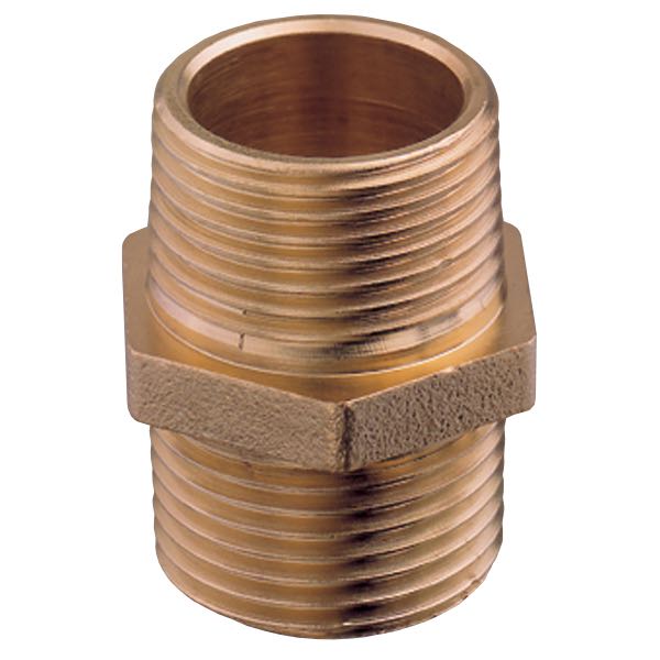Guidi brystnippel 2 1/2" i bronze med detaljeret overflade