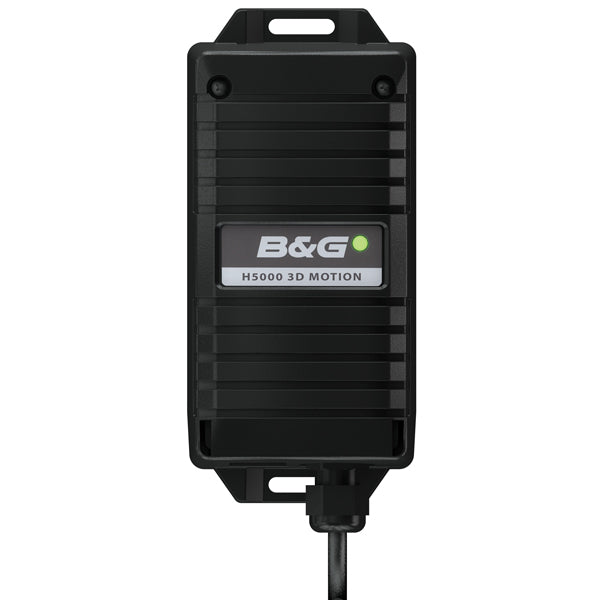 B&G H5000 3D motion sensor set forfra, klar til montering på båd