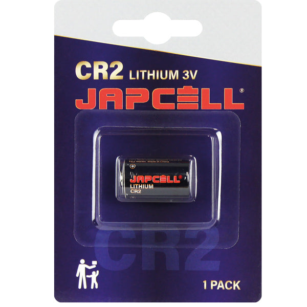 SeaTec Japcell CR2 3V lithium batteri set fra siden.