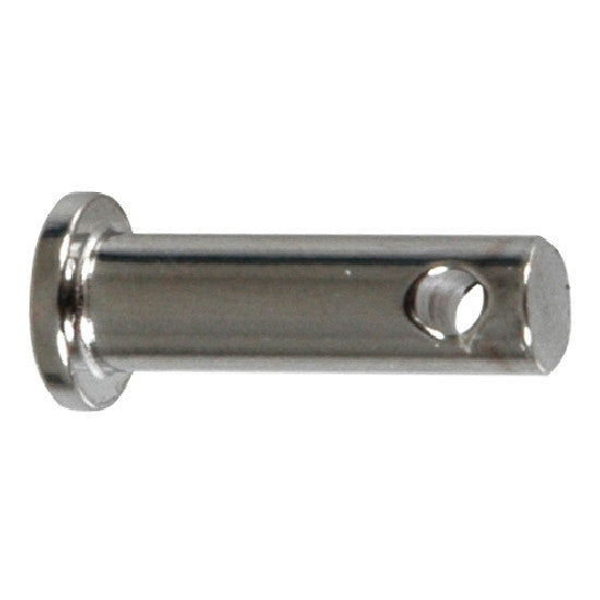Ronstan Splitbolt 4.8 x 19mm set forfra med detaljeret konstruktion
