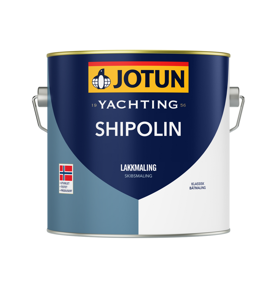 Jotun Shipolin hvid skibsmaling i bøtte