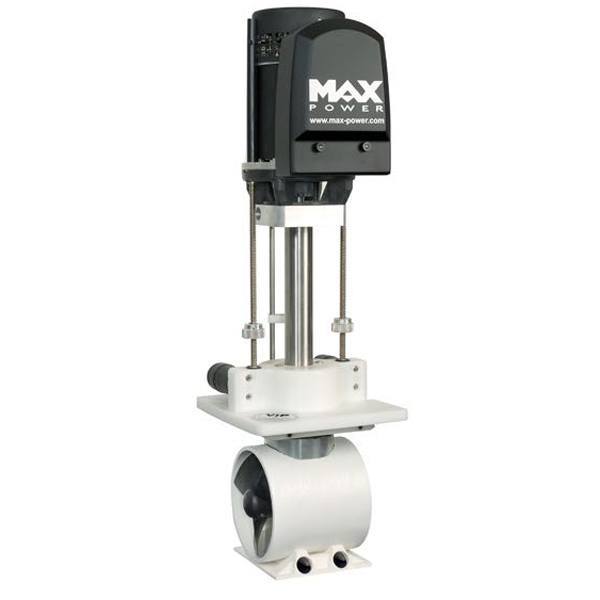 Max Power Bovpropel vip 150 24V set forfra, klar til montering på båd.