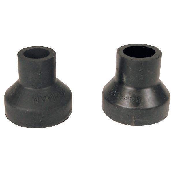 Bowman endestykke i gummi med indvendig diameter på 50 mm.