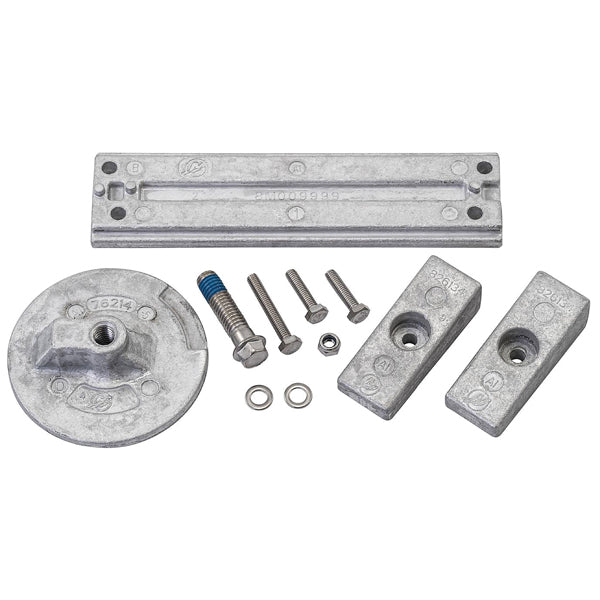 Quicksilver, 8M0107550 aluminiumanodesæt til Mercury Verado og OptiMax