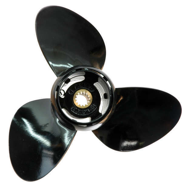 Polastorm propel 11 1/2" x 13" til Honda 35-50 hk, set forfra.