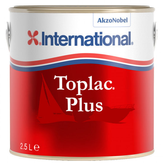 International Toplac Plus Jet sort lak i 750 ML emballage